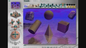 Bryce 3D Making Surreal Trapper KeeperDnB Art on Windows 95