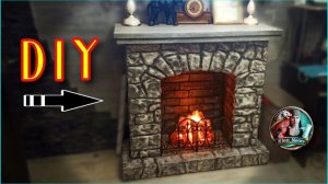Показываю как сделать декоративный камин своими руками!!!