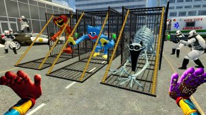 Рушатся все мечты о покорении опустевшего города для Huggy Wuggy, Dogday and Catnap. 😡😎😱