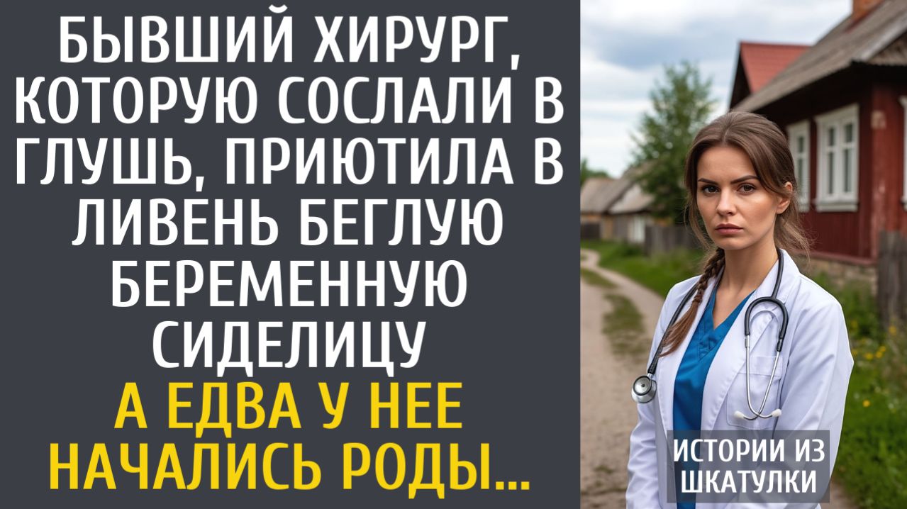 Истории из жизни: бывший хирург, которую сослали в глушь, приютила беглую беременную сиделицу…