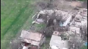 💥☠️Уничтожение личного состава противника, попытавшегося укрыться в здании в н.п. Копани.