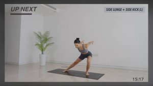 📹 30 минут. Пилатес стоя 🔥 Быстро сжигайте жир и стройните все тело (без оборудования) → #MIZI