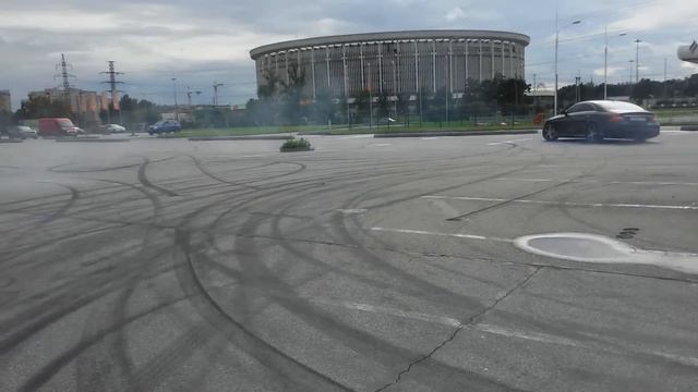 Mercedes-Benz CLS W219 Burnout