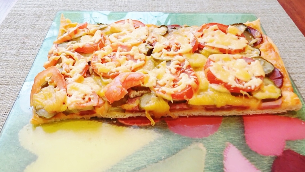 Пицца от Василия с обалденной начинкой и необычным тестом/Наготовила вкусный и быстрый обед