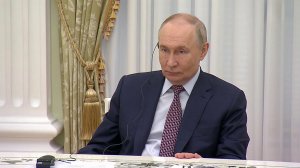 Владимир Путин принял в Кремле министра иностранных дел Египта Бадра Абдельати.