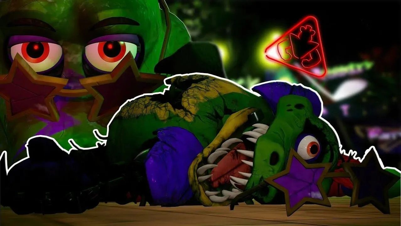 поломали монти  ФНАФ 9