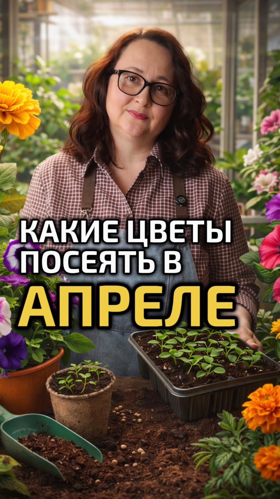 Какие цветы посеять в апреле?