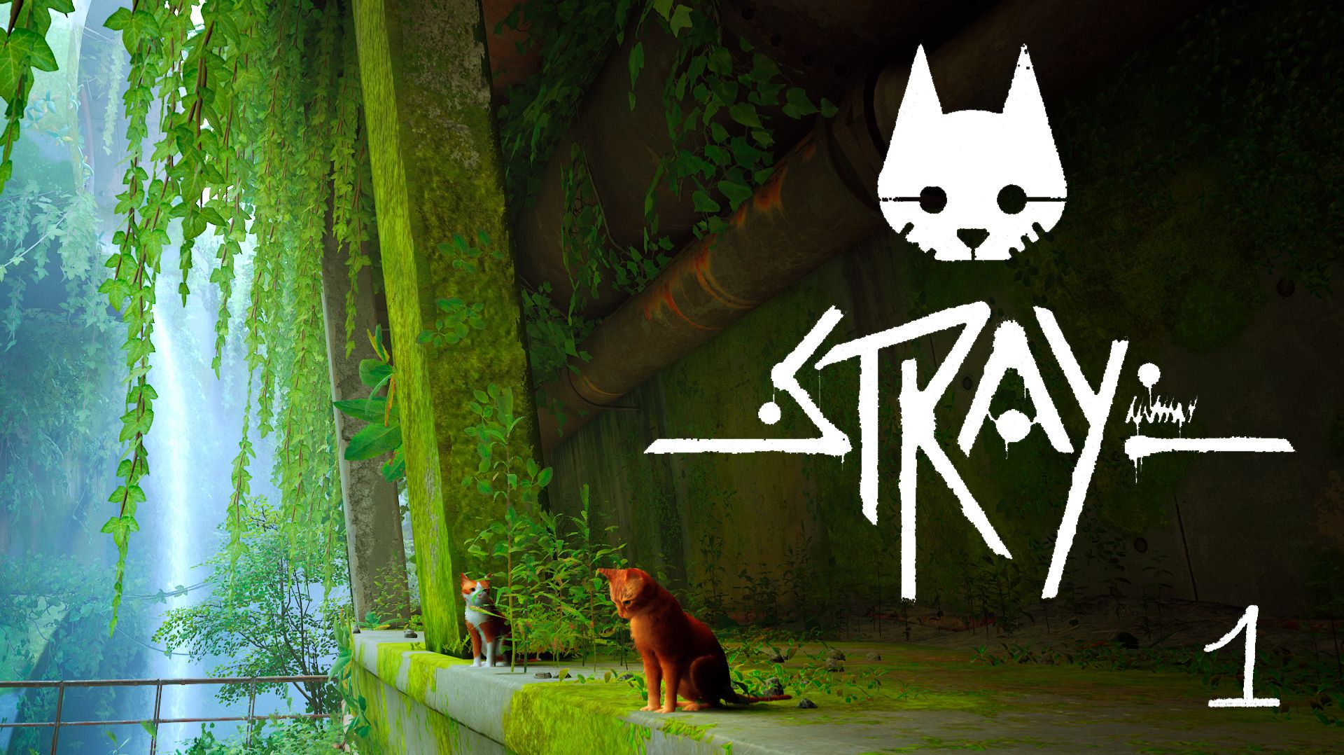 Мы стали котиком | Stray 🐈 1 прохождение