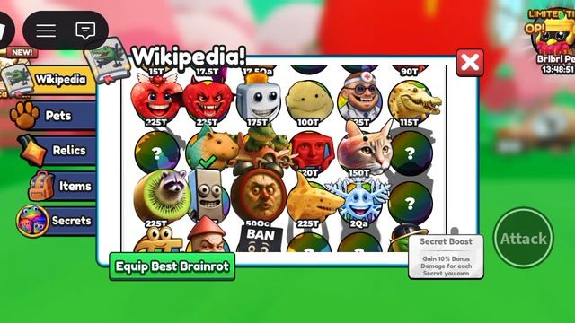 обзор на нового брейнрота в роблокс. эволюция Брейн рот!