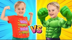 Приключения супергероев в командной работе для детей