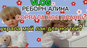 Vlog РЕБОРН АЛИНА СОРВАЛА ВСЕ ПЛАНЫ? украла мой лак для ногтей? наказала РЕБОРНА?