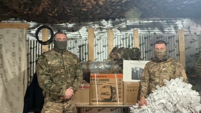 Ребята, встречавшие груз по #СБОР N503, обратились в наш фонд впервые