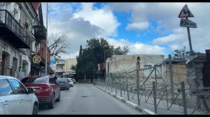 Ялта. По Московской, Рузвельта, Свердлова на Руданского ул. 26.02.2026. Крым. Crimea. Yalta.