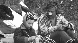 На лыжах в горах