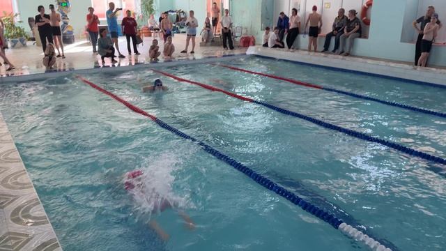 Марина и София 50 м Баттерфляй