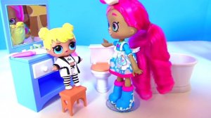 Мультики залипалки для детей про кукол ЛОЛ. Школьные истории куколок ЛОЛ