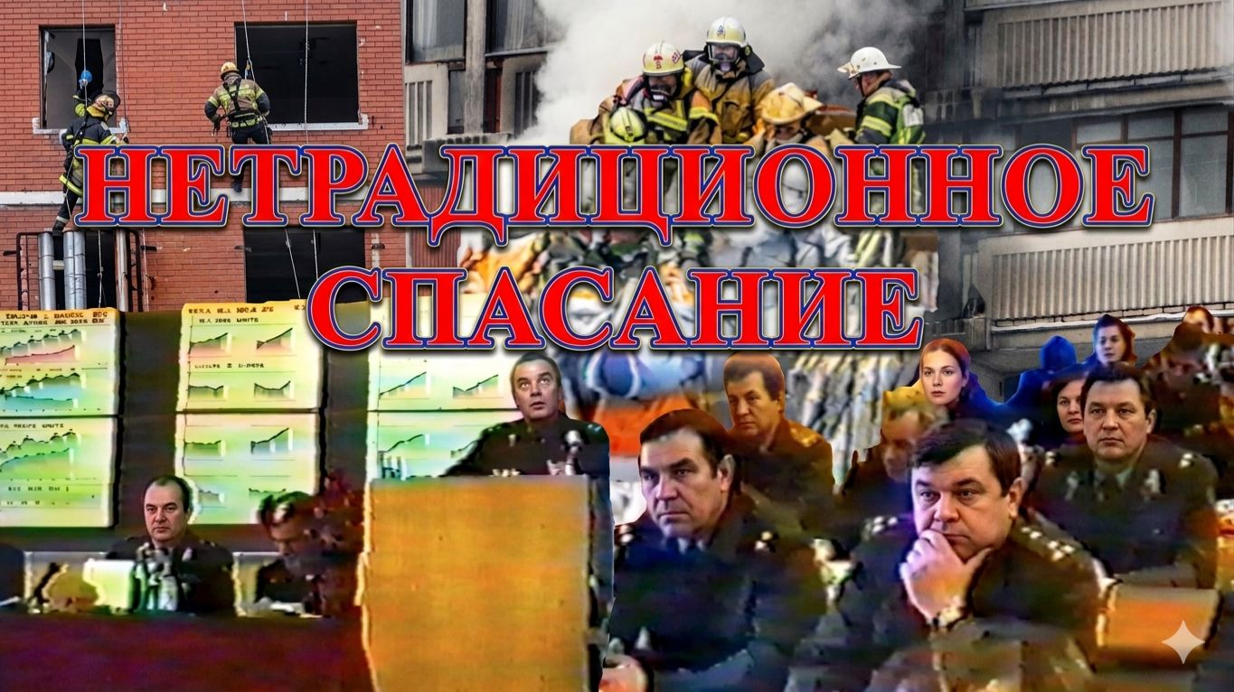 Нетрадиционные методы спасания людей на высоте: учения СПСЧ Санкт-Петербурга и АСР при ДТП