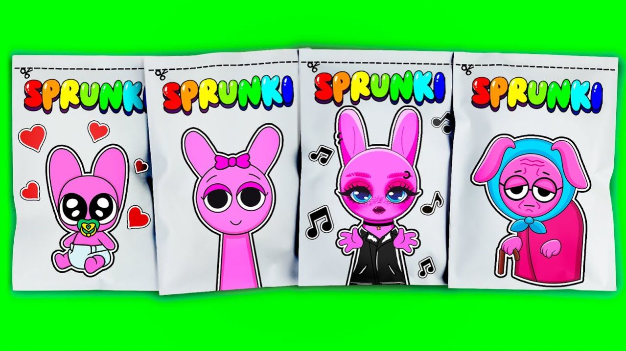 ПИНКИ СПРУНКИ СДЕЛАЙ СВОИМИ РУКАМИ DIY SPRUNKI ПИНКИ РАСТЁТ! СЕКРЕТНЫЙ МЕШОЧЕК