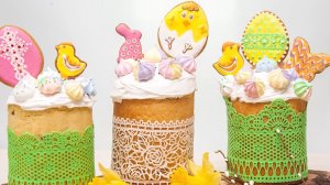 Творожный кулич с заварным кремом - рецепт на Eda.video