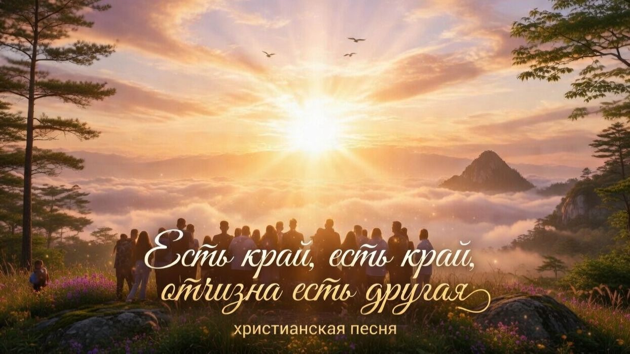 Есть край, есть край | ХРИСТИАНСКАЯ ПЕСНЯ