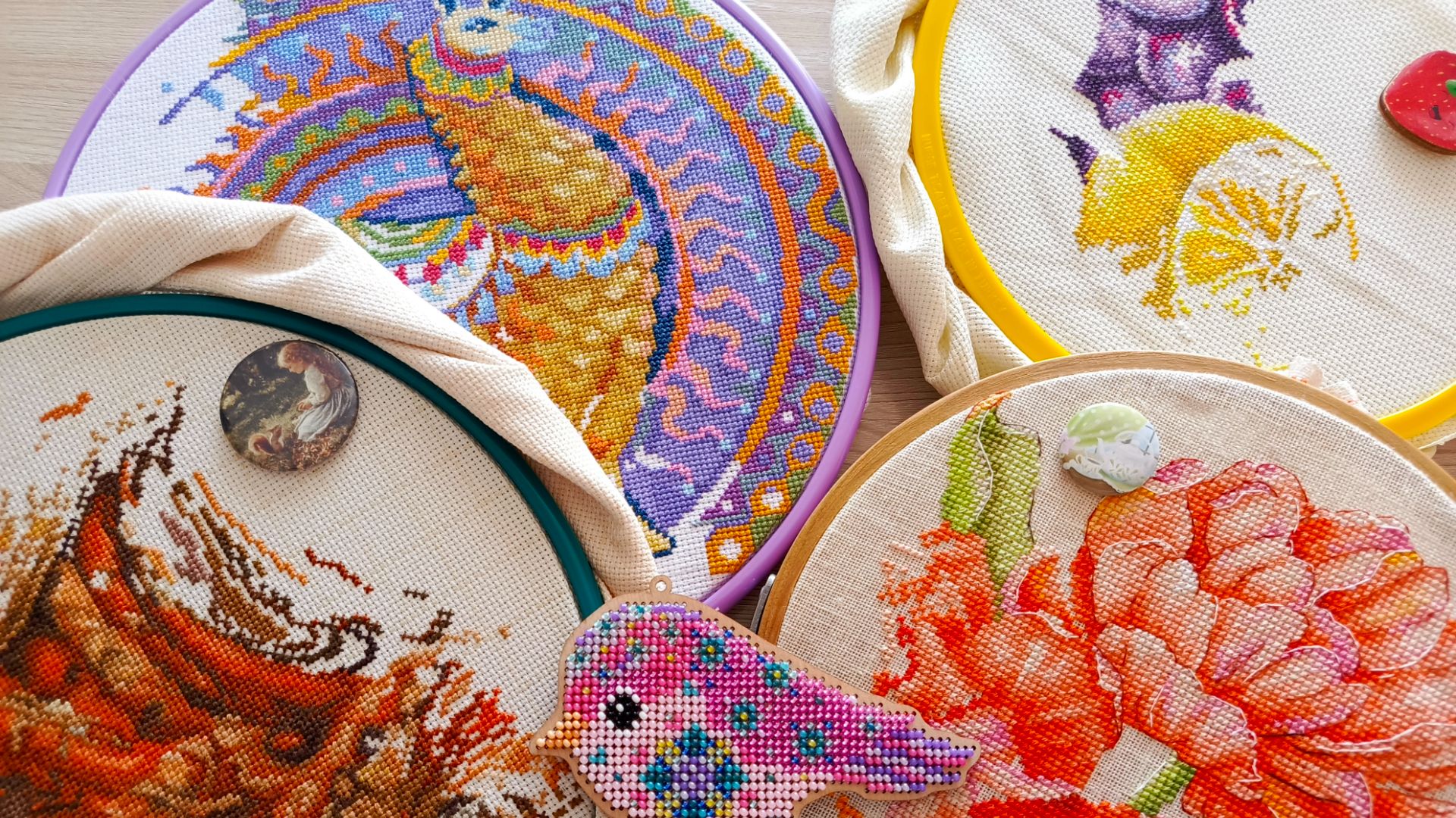 Вышивальные продвижения номер один (Luca-s, Мир вышивки, Чудесная игла, Л. Воденикова, Е. Зайцева)