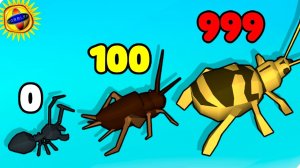 🌞БЕЗУМНАЯ ЭВОЛЮЦИЯ НАСЕКОМЫХ - Insect World War
