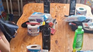 Собрали с Дианой наборы первой необходимости в госпитпль