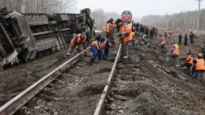СК: поезд сошел с рельсов под Ульяновском из-за плохого состояния ж/д полотна