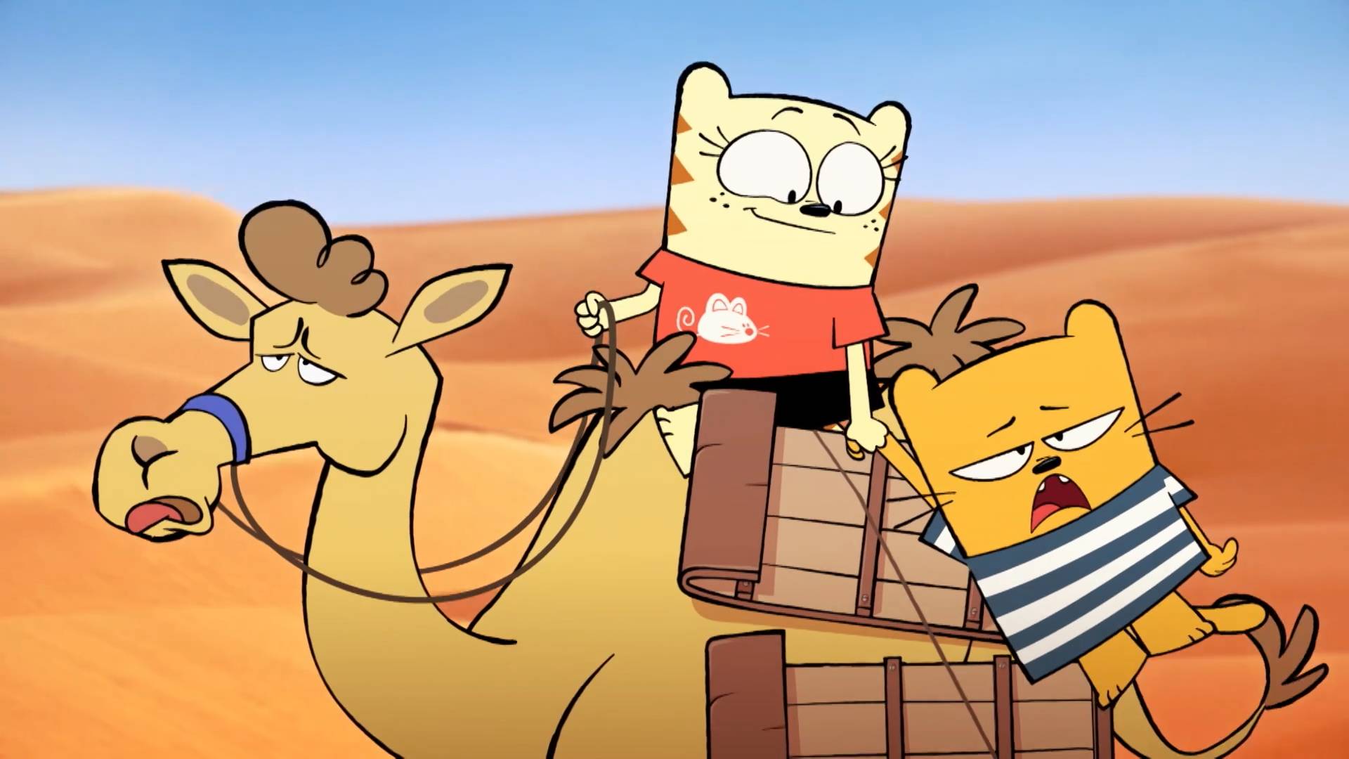 Олли и Мун,  4 серия. Отдых в пустыне