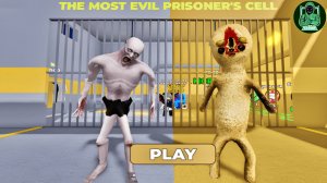 SCP 096 против SCP 173 Бегут из тюрьмы! (Обби) Игровой процесс #scaryobby #roblox