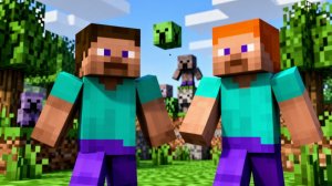 😨Прятки за мобов в майнкрафт с другом