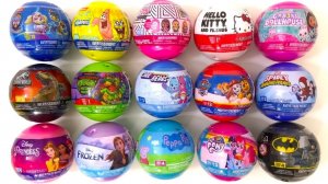 🍭 ASMR: Mashems, Fashems и Squishy Mystery Toys! Сюрпризы и звуки