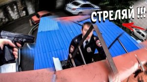 СТОЙ! СТРЕЛЯТЬ БУДУ. Упал в море