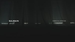 Показ женской коллекции Balmain осень-зима 2026-2027