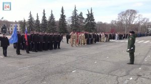 17 коробок и несколько сотен человек: в столице Хакасии прошла первая репетиция парада Победы