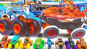 Мультики для детей. Соревнования по прыжкам на машинках Hot Wheels. Смотреть мультики для малышей.