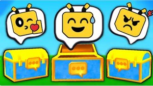 Все эмоции пчёл в игре Super Bear adventure/Секретные стикеры для игры Супер Мишка