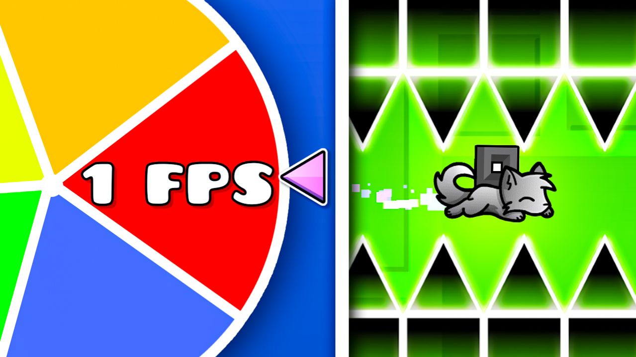 ЧЕЛЛЕНДЖИ от Подписчиков но с РУЛЕТКОЙ ИСПЫТАНИЙ в Geometry Dash