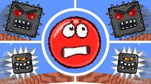 мультики Красный шарик ред бол 4 прохождение игры  | игровые мультфильмы, видео для детей