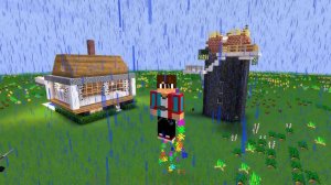 стройка башня деревня N13 майнкрафт Minecraft!