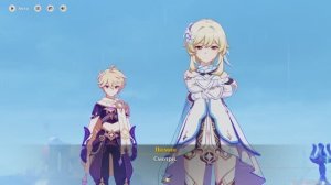 Genshin Impact Глава 1 Встреча под лунным светом