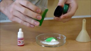 вулкан из пены