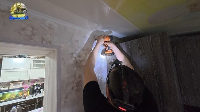 Светодиодная лента в профиле для кухни