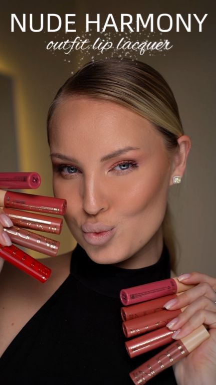 Тестируем все оттенки лаковых блесков NUDE HARMONY ❤️