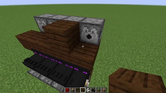 как построить пианино в Майнкрафт