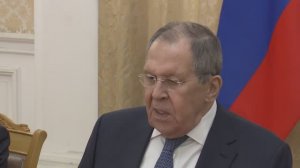 С.Лавров и Н.Ермекбаев, Москва, 3 апреля 2026 года