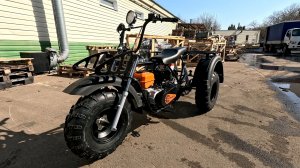 Трицикл СПРИНТ ТРАЙК (Ижтехмаш), на колесах 10 (резина 23х7-10")