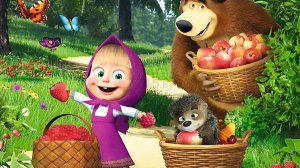 маша и медведь развивающая игра для детей мультфильм