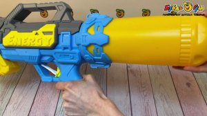 352739 Пистолет водный Lanson Toys с двойным сопло в ярком дизайне  1500мл в ассортименте