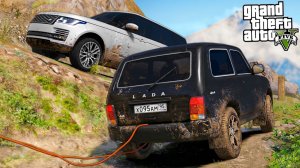 ПРОВЕРКА НИВА УРБАН И RANGE ROVER НА ПРОХОДИМОСТЬ! БЕЗДОРОЖЬЕ! ОПЕРСКАЯ ЕЗДА В GTA 5 🌊ВОТЕР